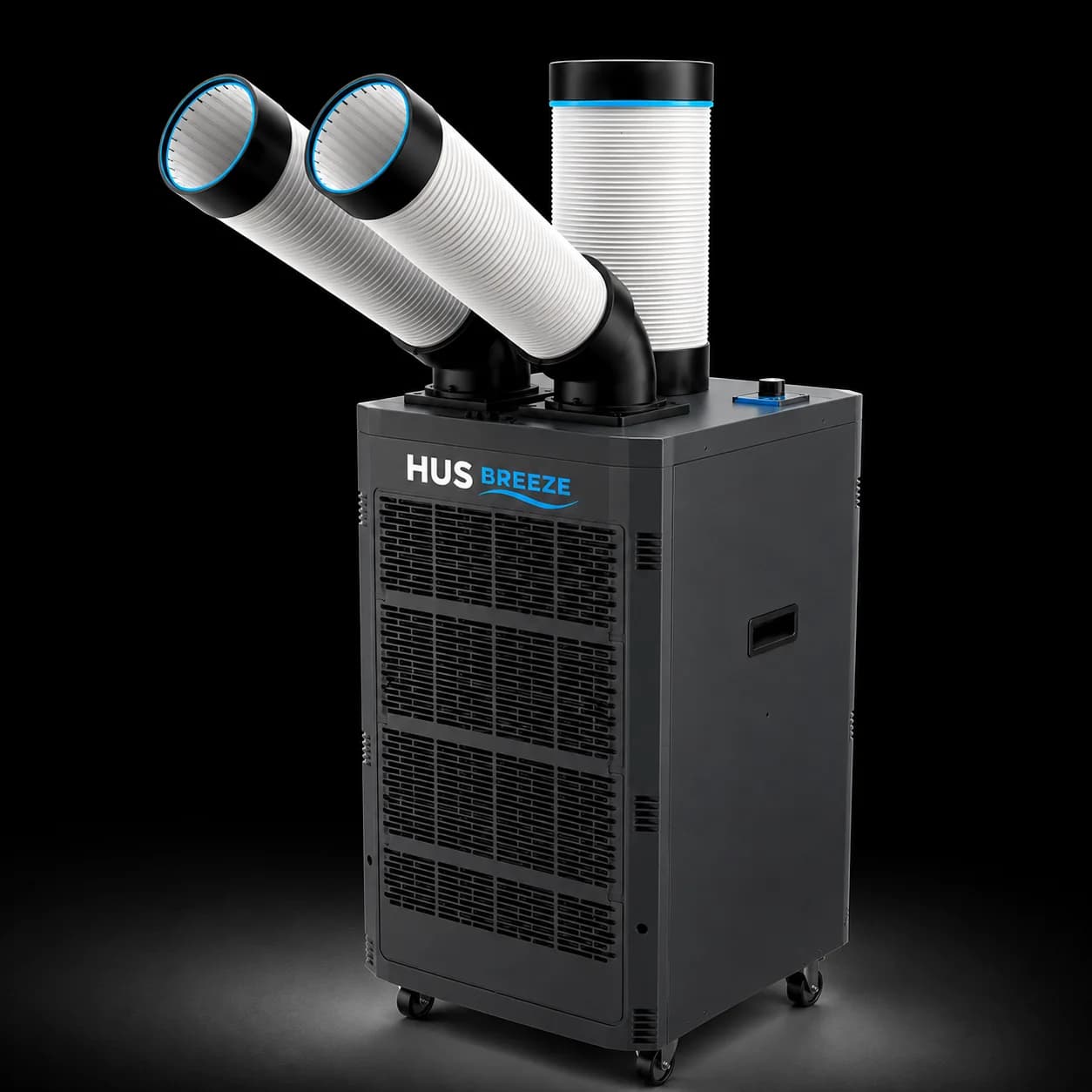 HUS Breeze HUSB-420 portable spot air conditioner with two ducts